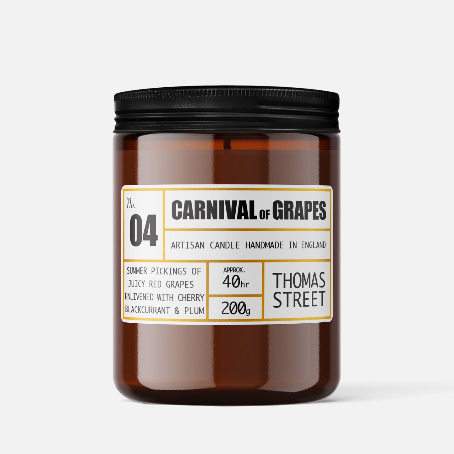 Carnival Of Grapes Candle (No.04)