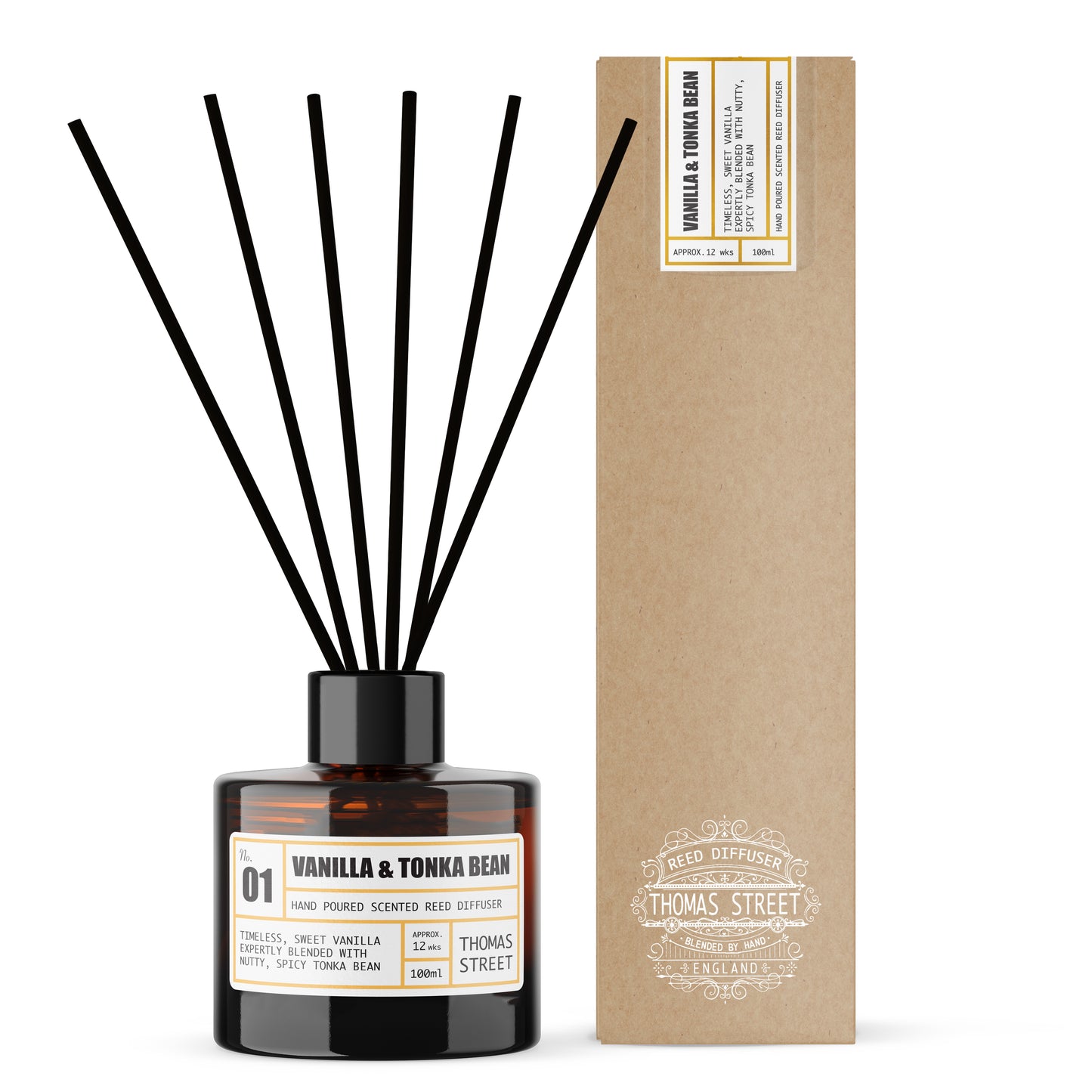 Vanilla & Tonka Bean Diffuser (No.01)