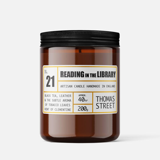 Reading In The Library Candle (No.21)