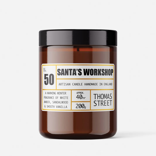 Santa's Workshop Candle (No.50)