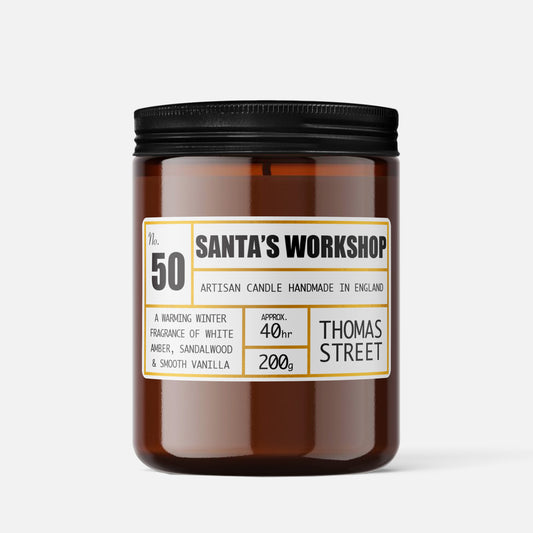 Santa's Workshop Candle (No.50)