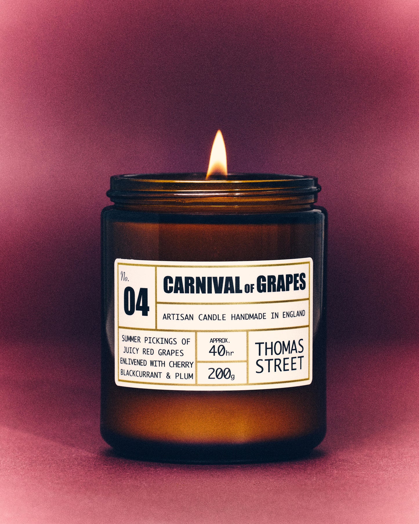 Carnival Of Grapes Candle (No.04)