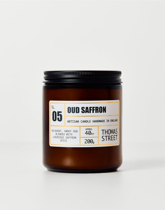 Oud Saffron Candle (No.05)