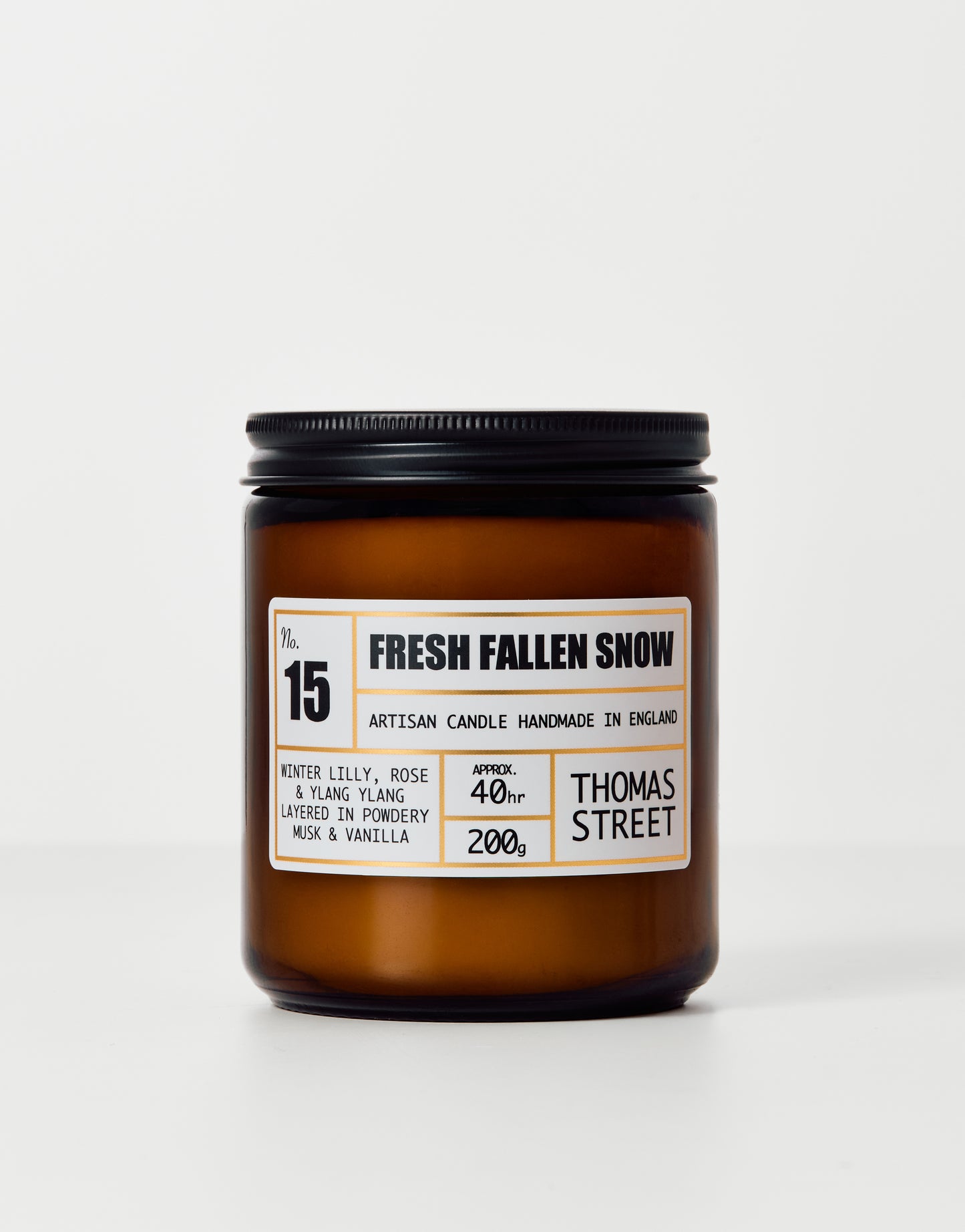 Fresh Fallen Snow Candle (No.15)