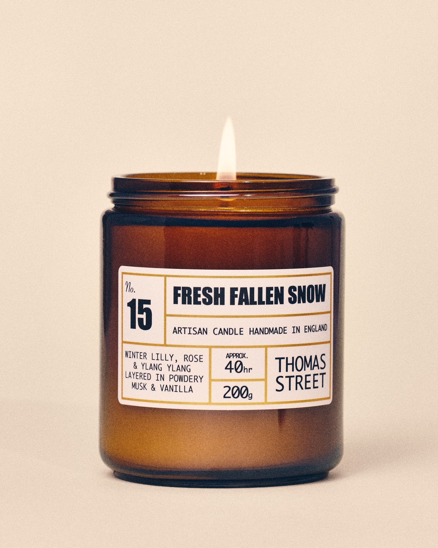 Fresh Fallen Snow Candle (No.15)