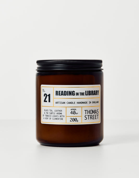 Reading In The Library Candle (No.21)