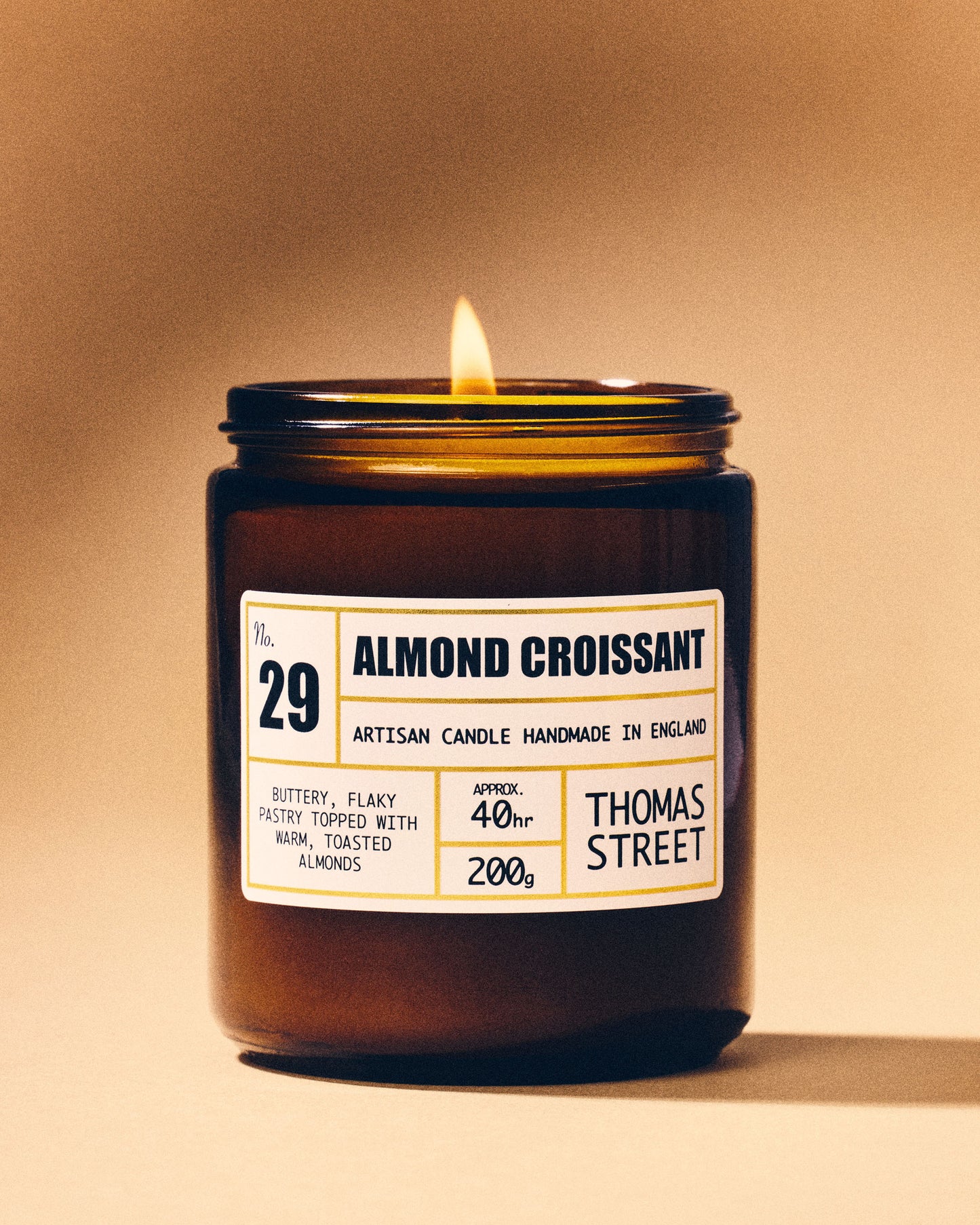 Almond Croissant Candle (No.29)