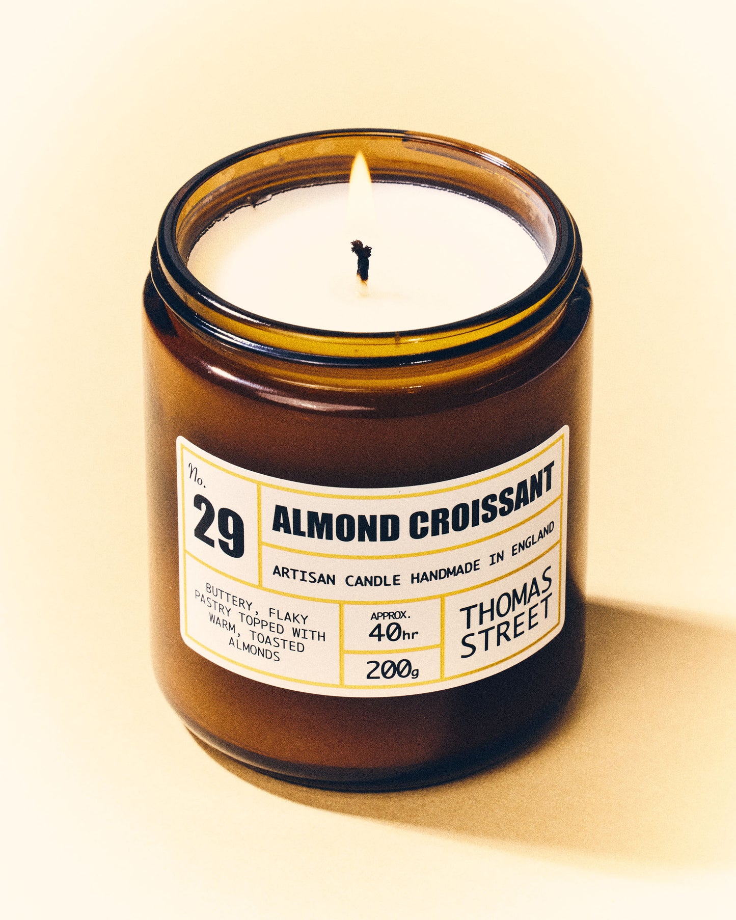 Almond Croissant Candle (No.29)