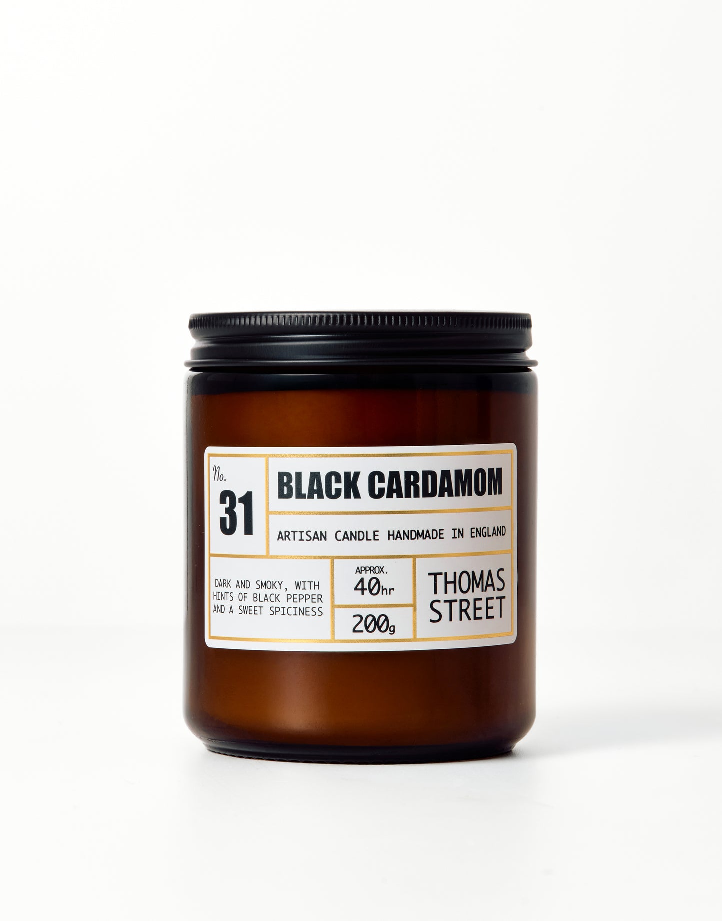 Black Cardamom Candle (No.31)