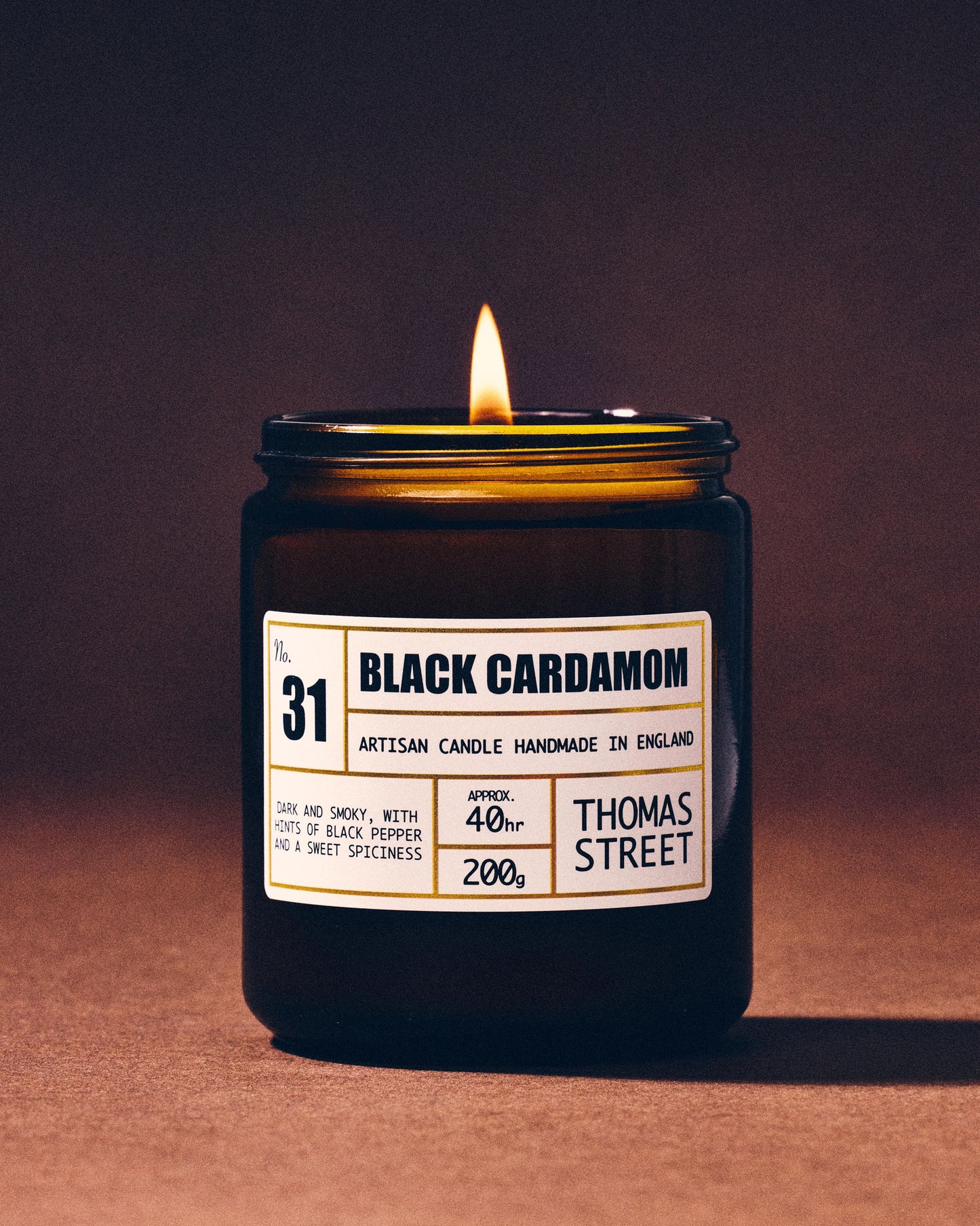 Black Cardamom Candle (No.31)