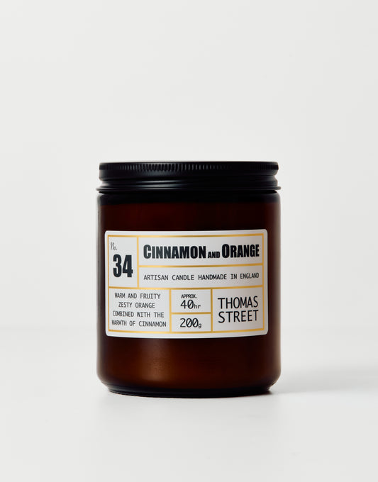 Cinnamon & Orange Candle (No.34)