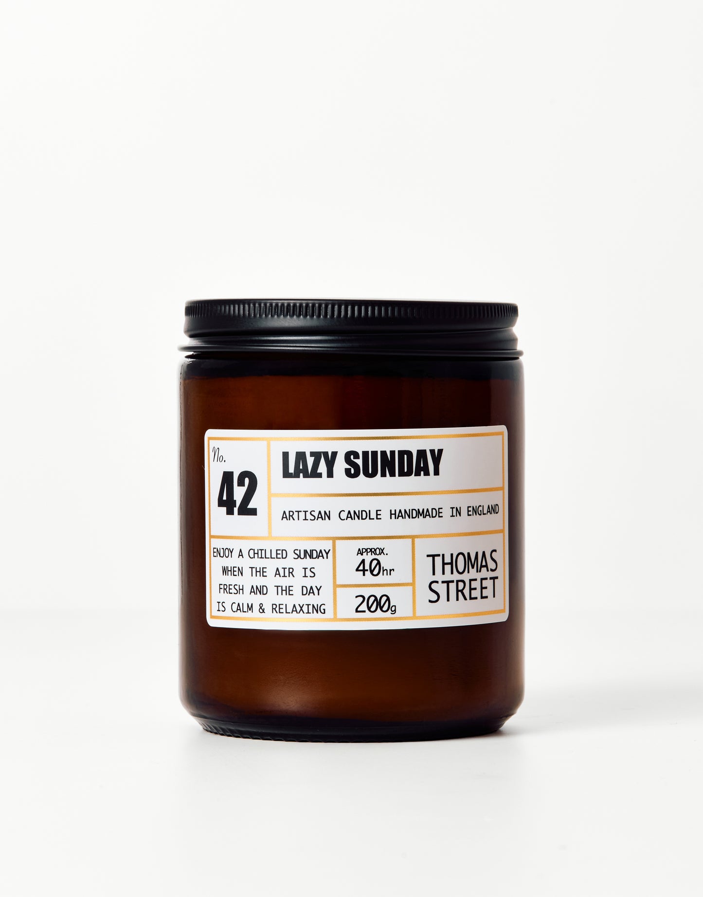 Lazy Sunday Candle (No.42)