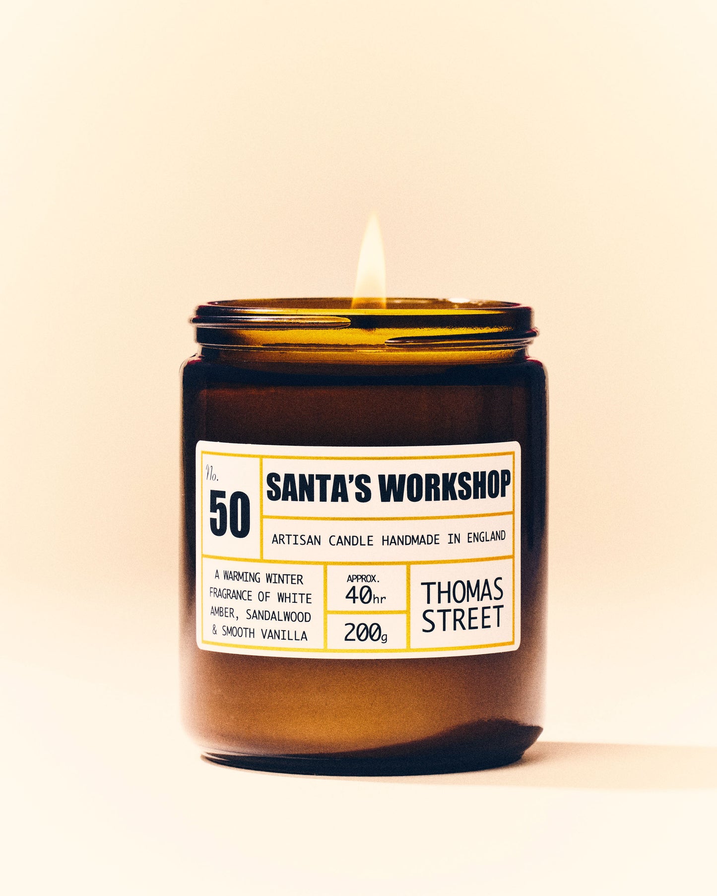 Santa's Workshop Candle (No.50)