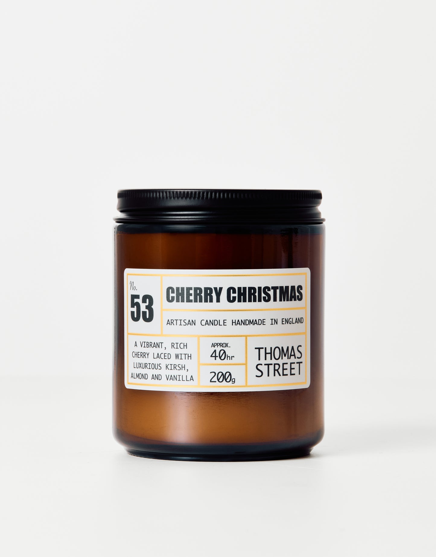 Cherry Christmas Candle (No.53)